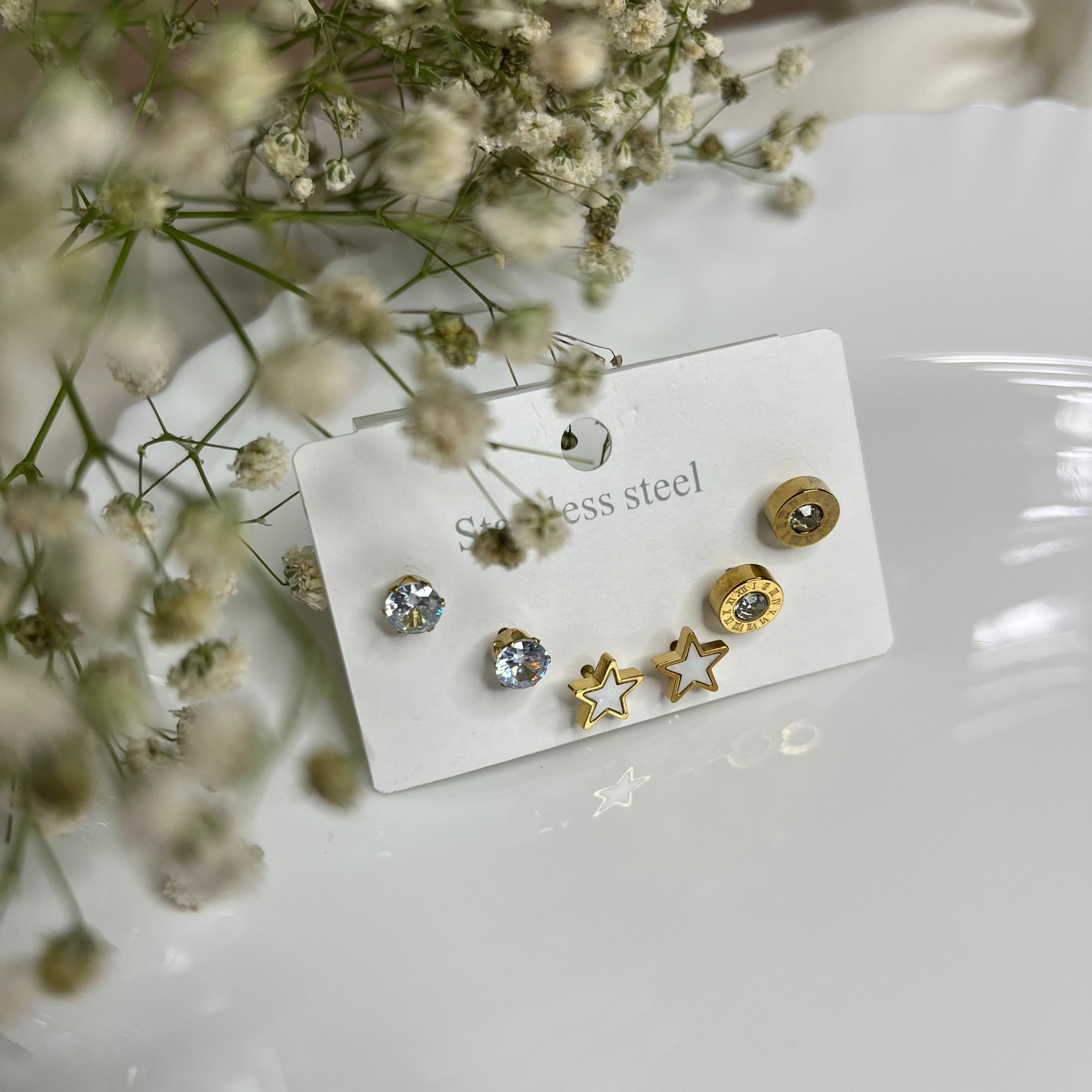 SWEAIRA STUD SET OF 3