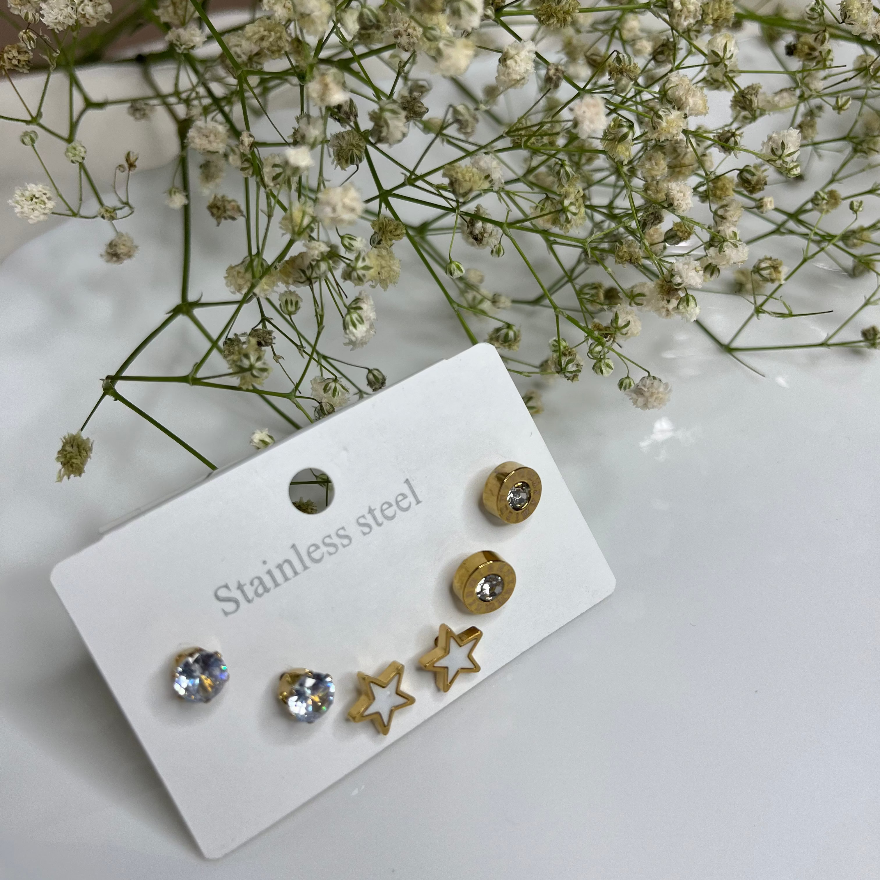 SWEAIRA STUD SET OF 3