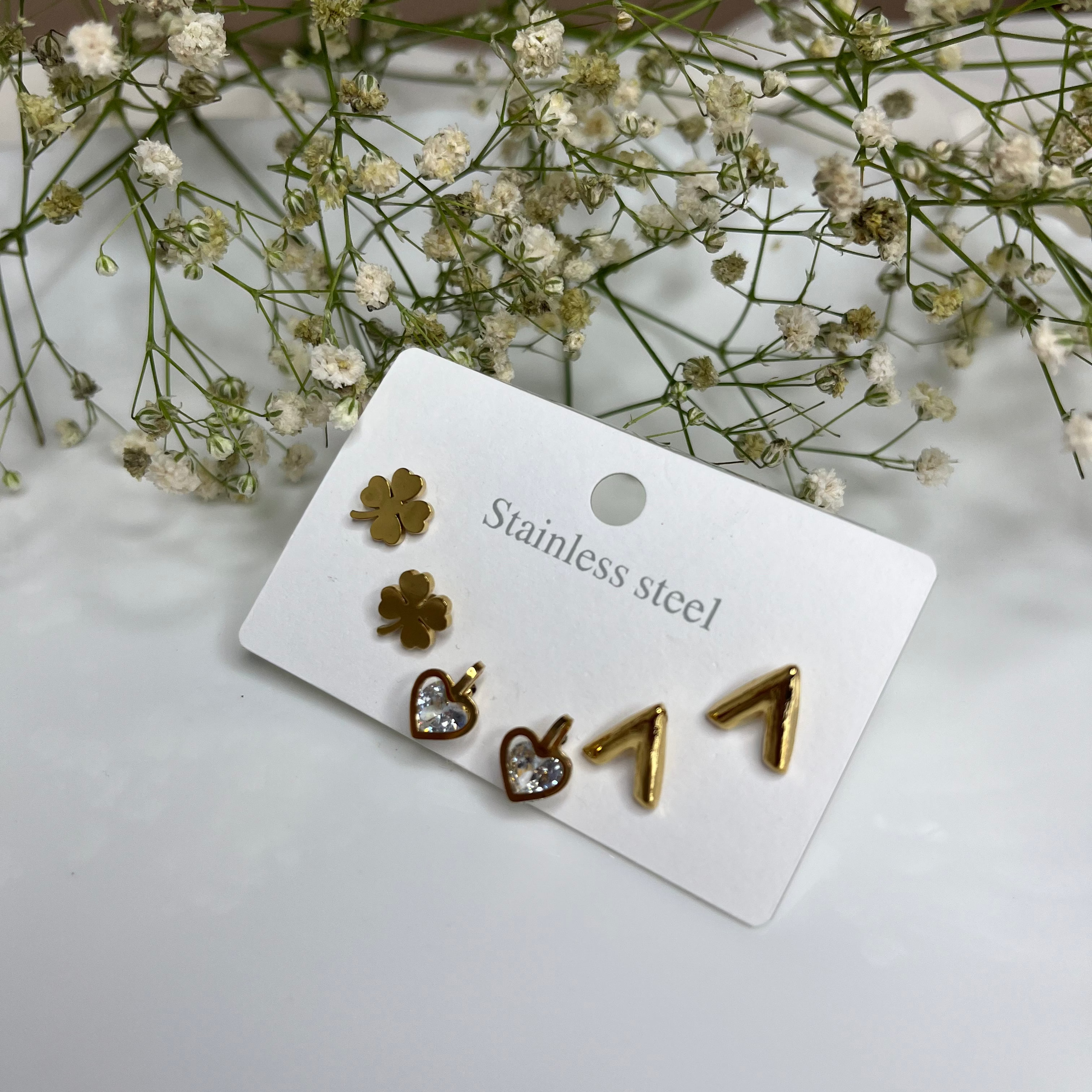 SWEAIRA STUD SET OF 3