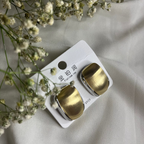 GOLDEN CUBE STUDS