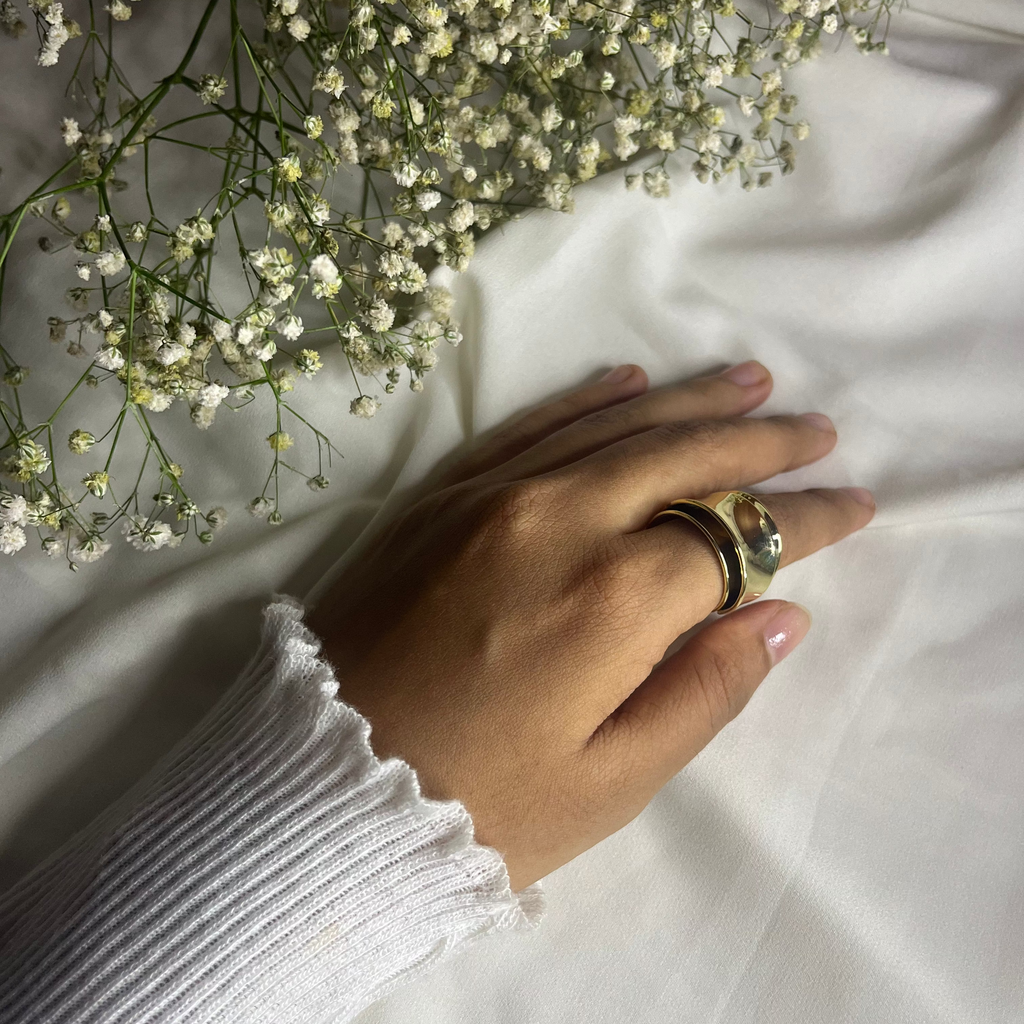 GOLDEN DOME RING