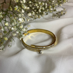 NAIL BANGLE BRACELETS WITH STONES