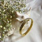 NAIL BANGLE BRACELETS WITH STONES