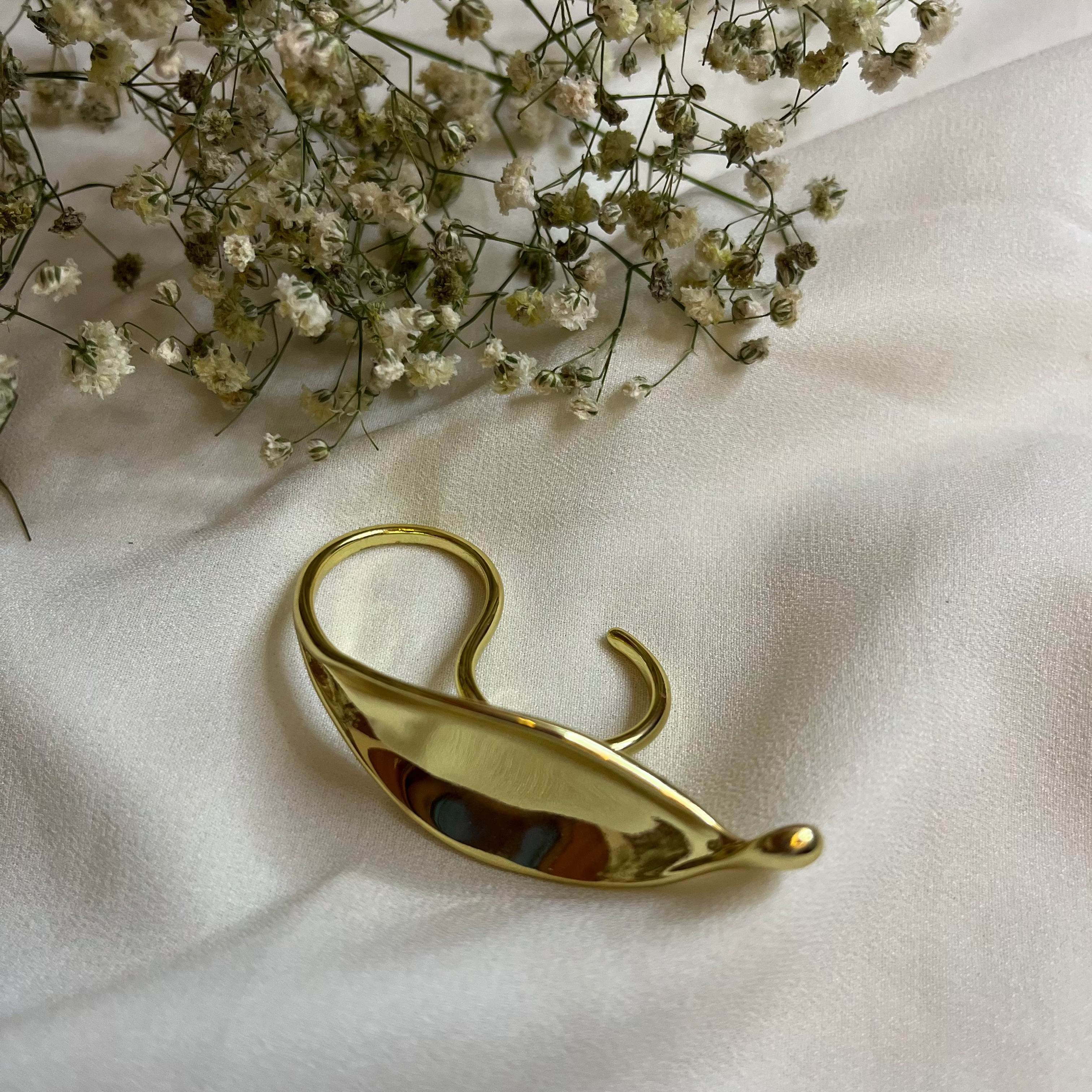 GOLD LEAF RING